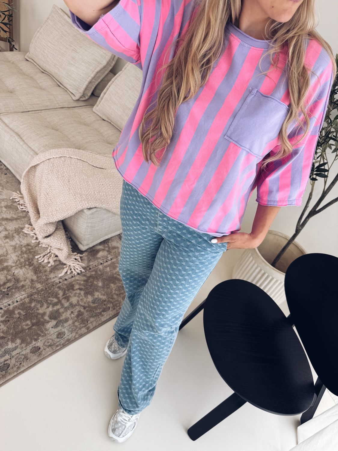 Lucie Top Roze/Lila
