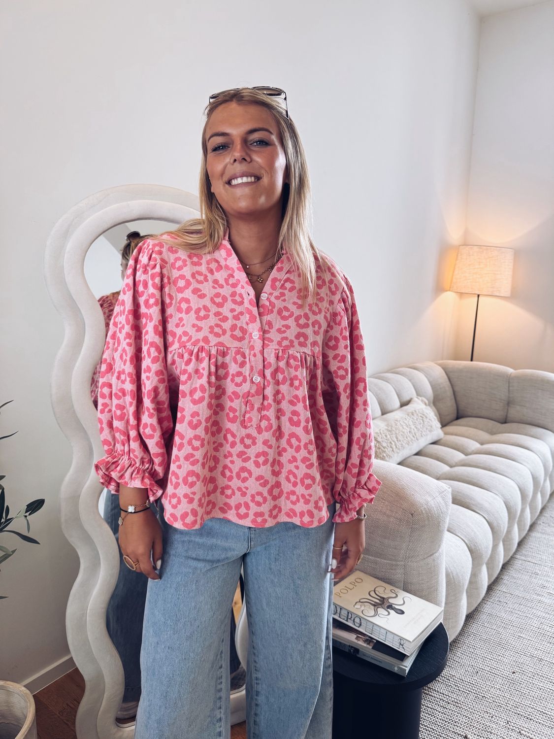 Josephine Blouse Leopard