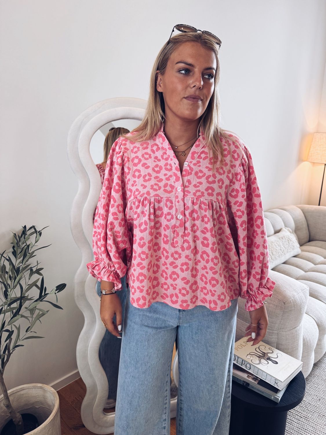Josephine Blouse Leopard