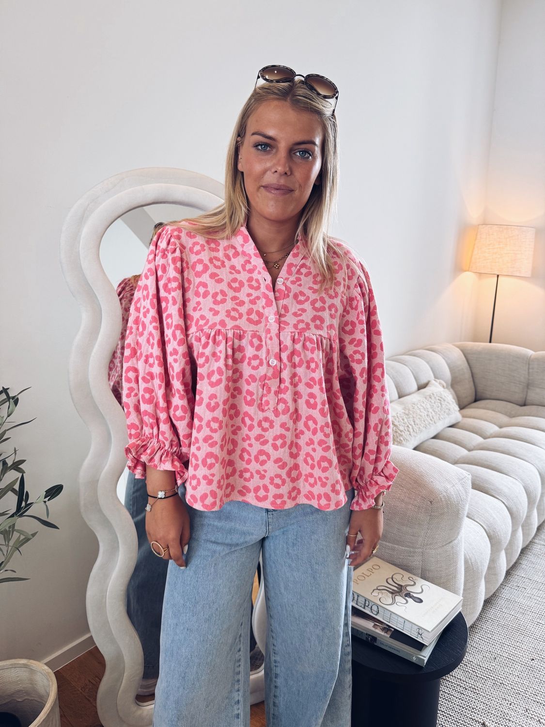 Josephine Blouse Leopard