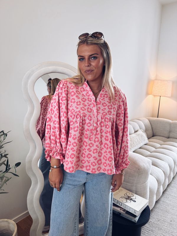 Josephine Blouse Leopard