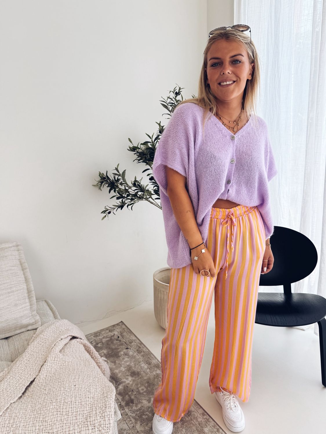 Maline Knit Lila