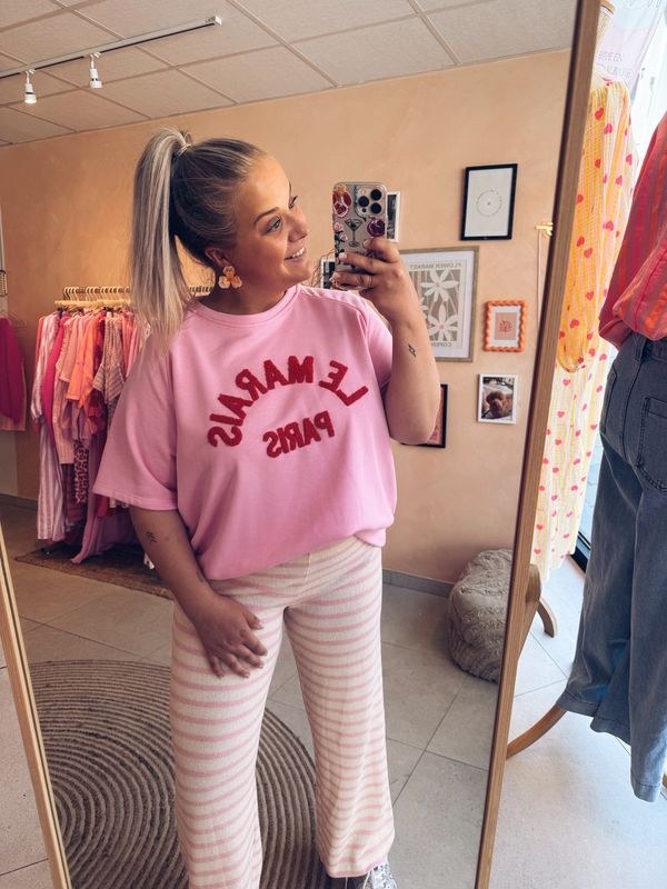 Top Le Marais Paris Fuchsia