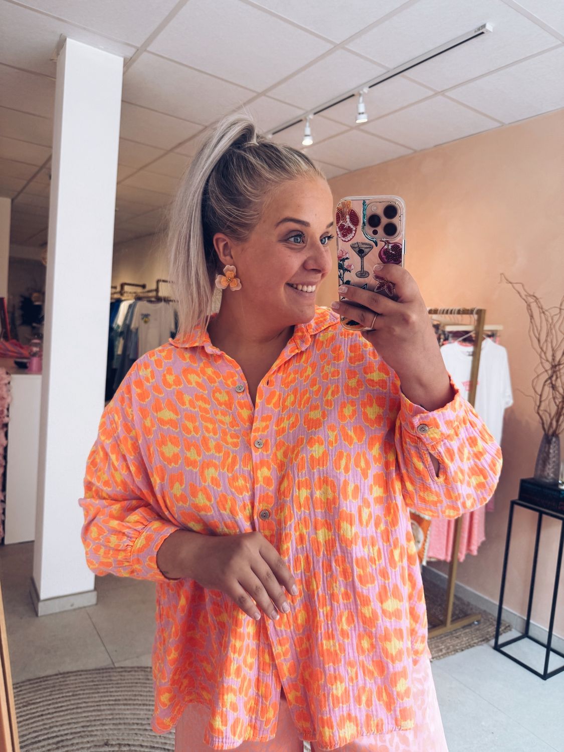 Iselle Leopard Blouse