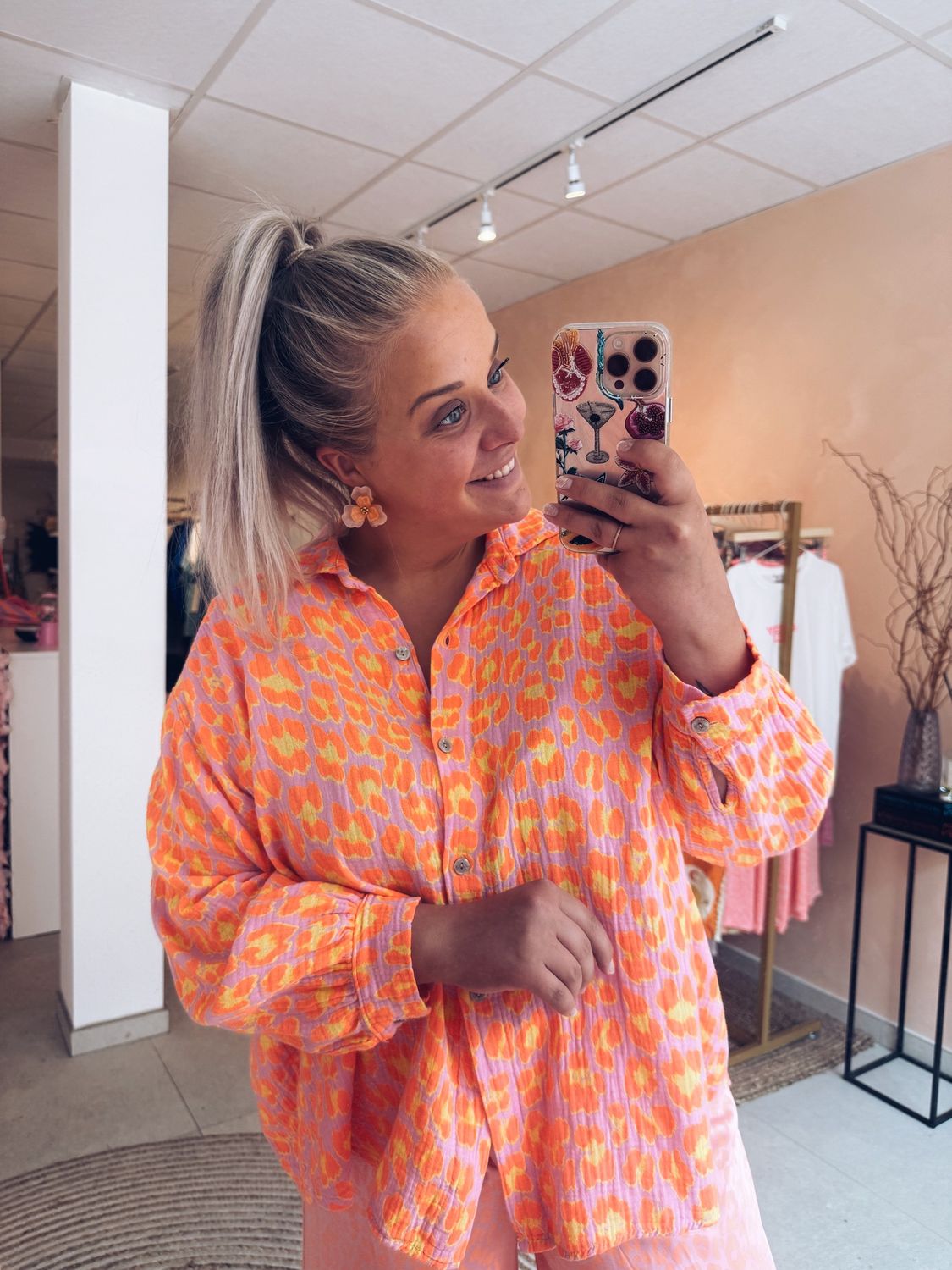 Iselle Leopard Blouse