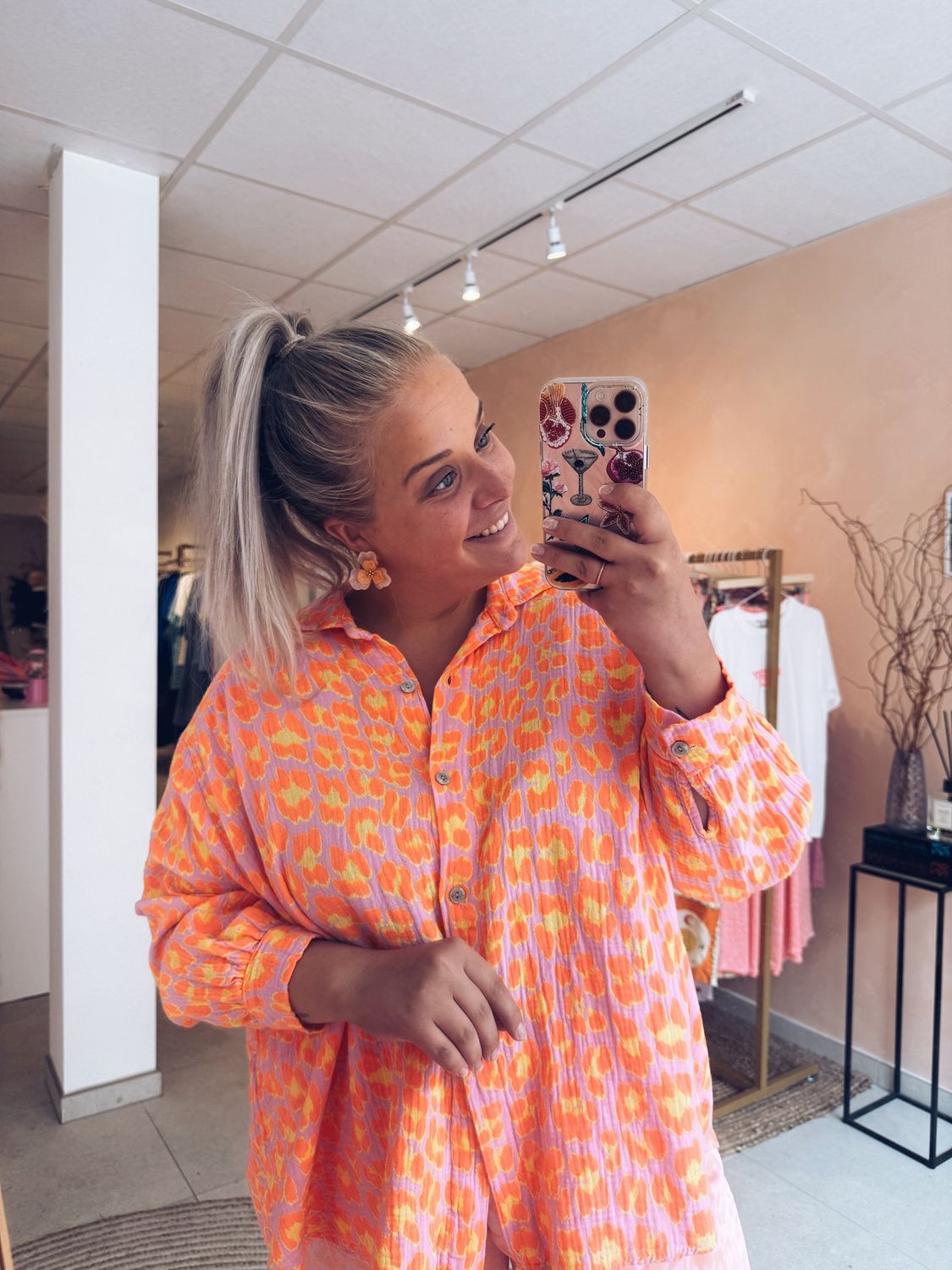 Iselle Leopard Blouse