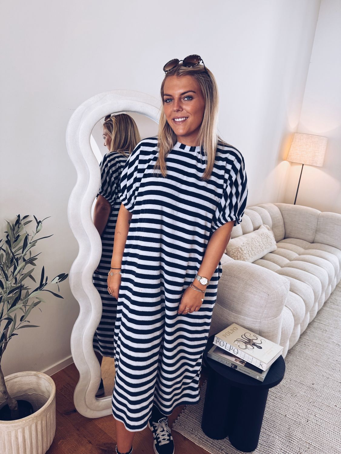Chiara Jurk Marineblauw