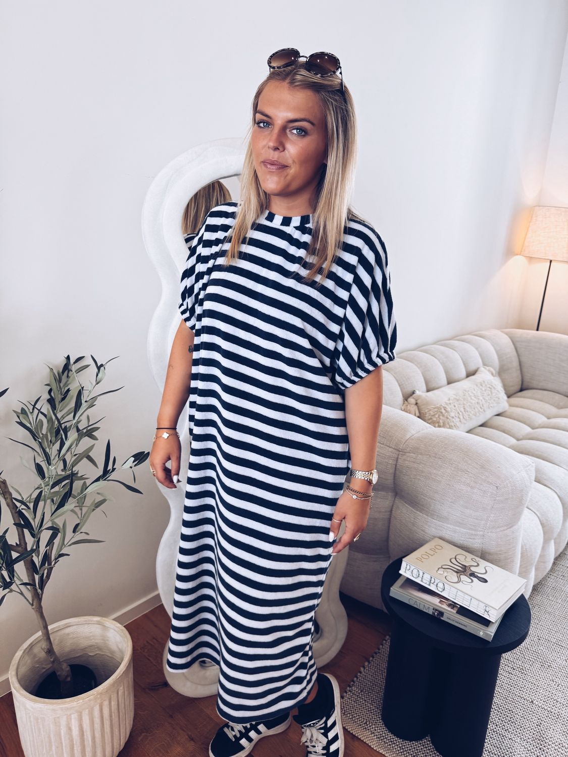 Chiara Jurk Marineblauw