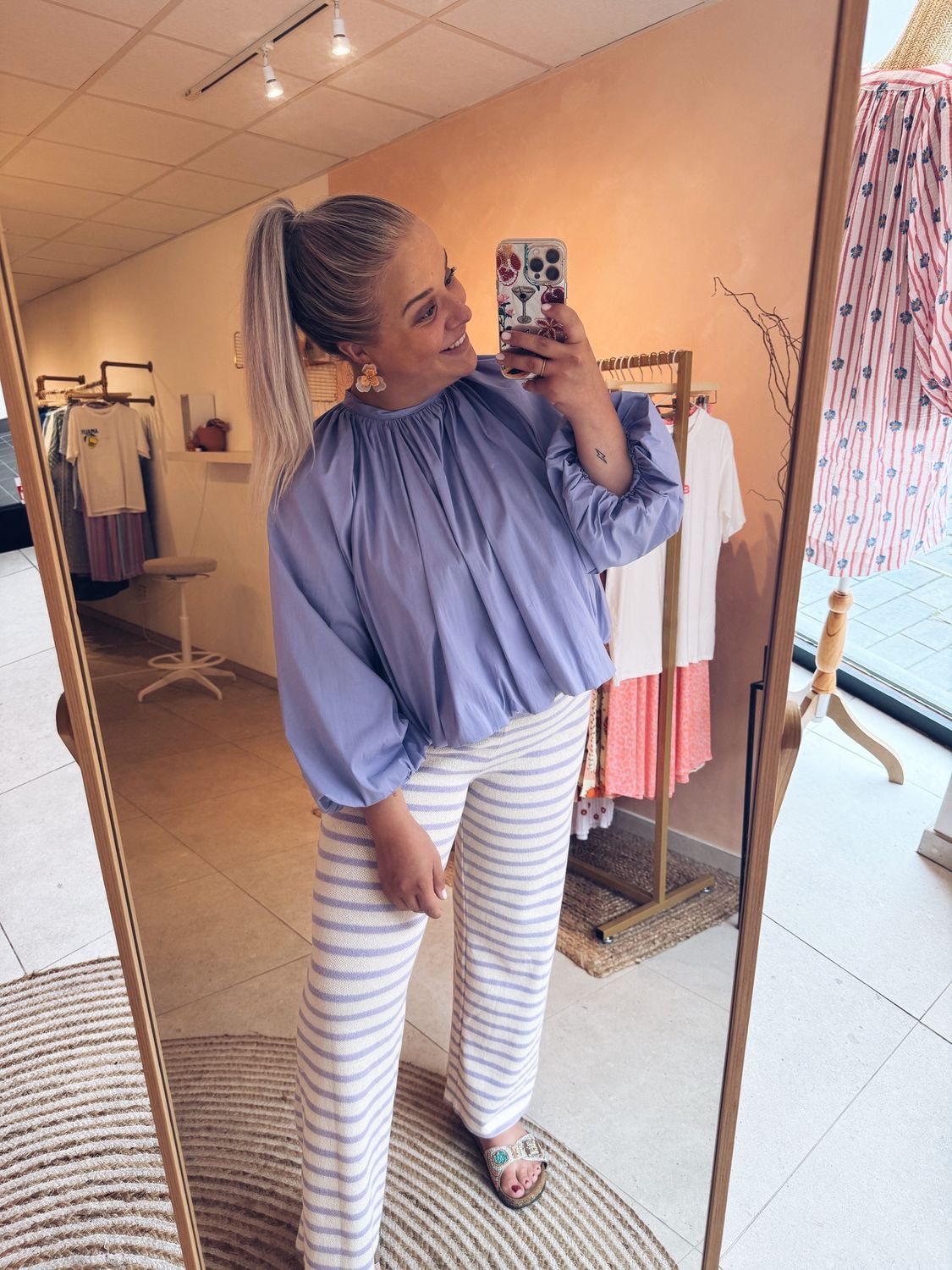 Capucine Pantalon Lila