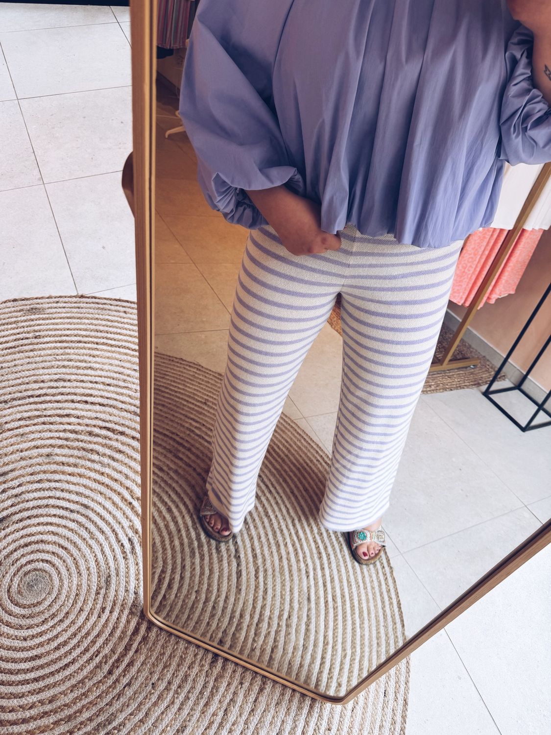 Capucine Pantalon Lila