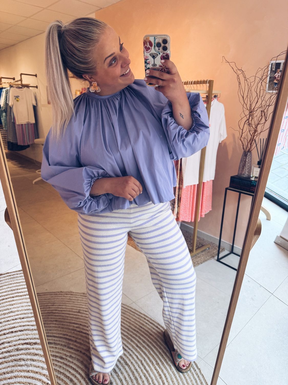 Capucine Pantalon Lila