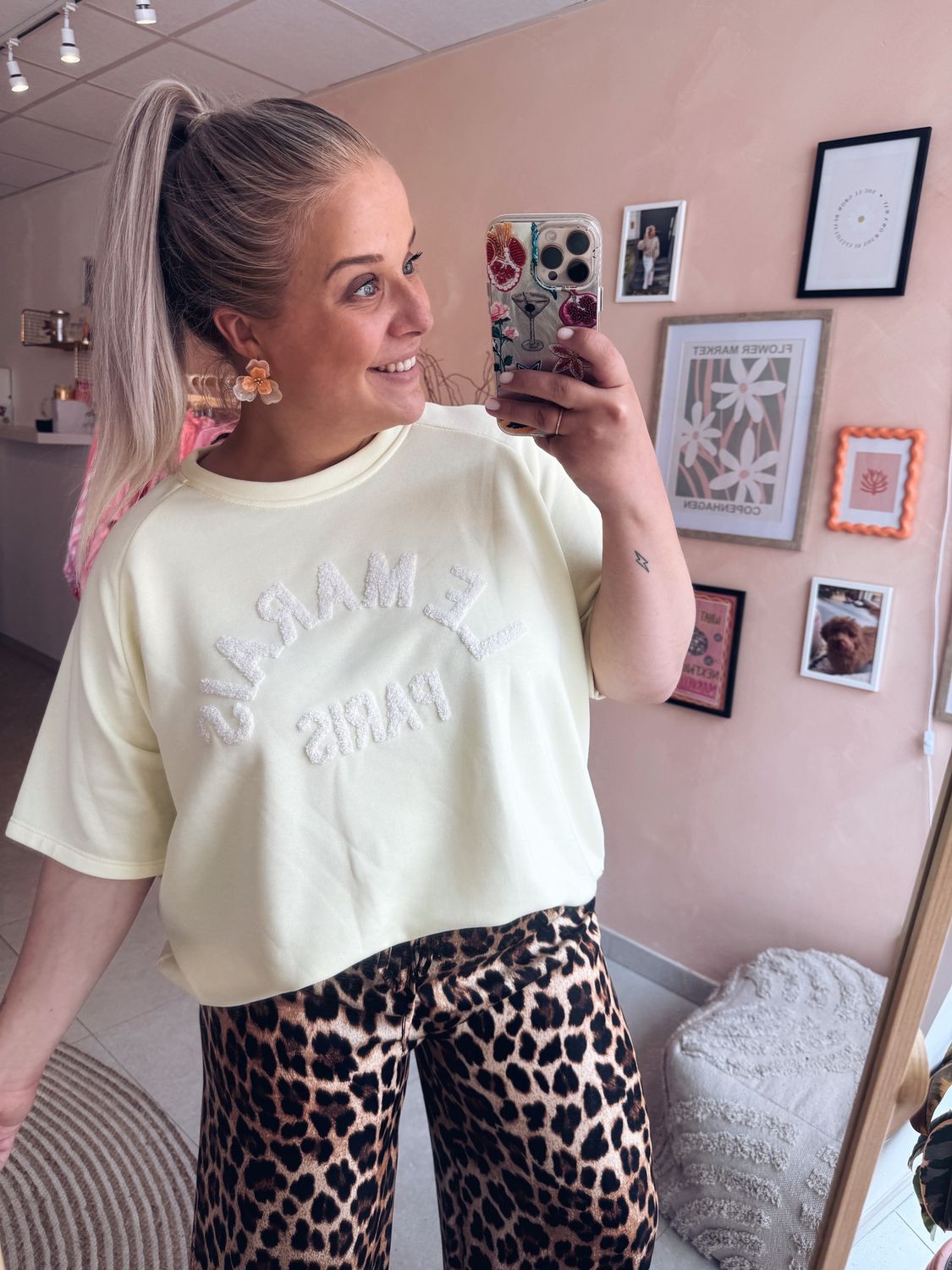 Buna Leopard Pantalon Dark