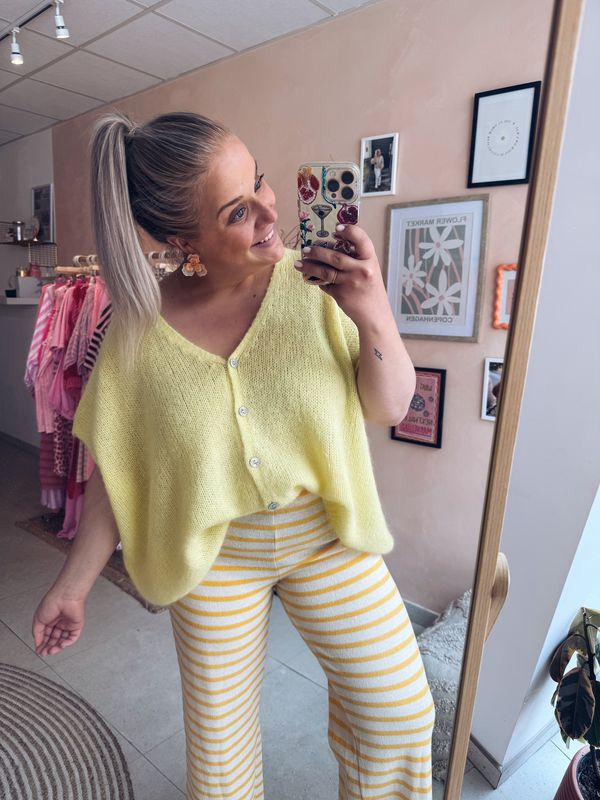 Capucine Pantalon Geel