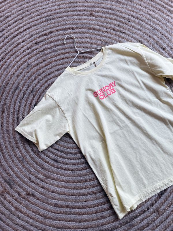T-Shirt Sunday Club Geel