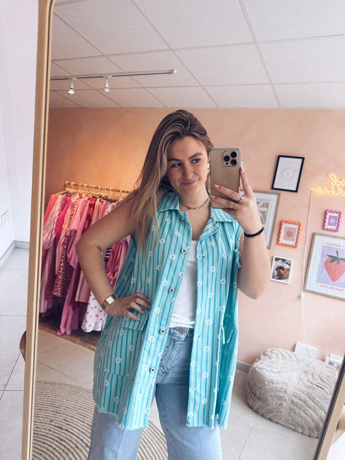 Flenna Jacket Blauw