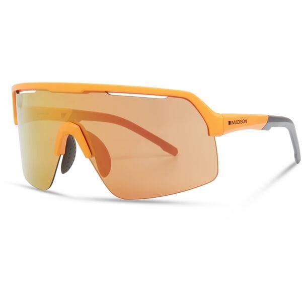 Madison Crypto Air 3-Lens Glasses, Options: Orange, Lens: Fire/Amber/Clear