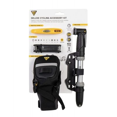 Topeak Deluxe Cycling Accessory Kit With Seatpack