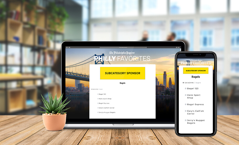 Subcategory Sponsorship