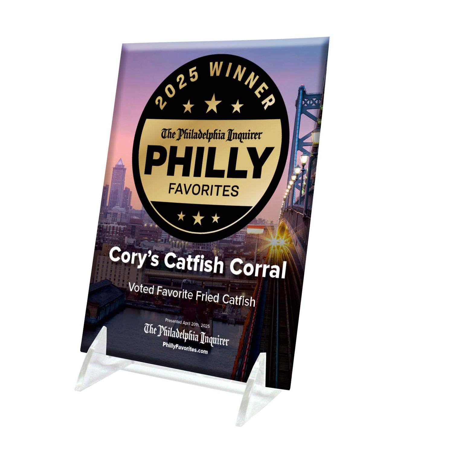 Crystal Keepsake Plaque