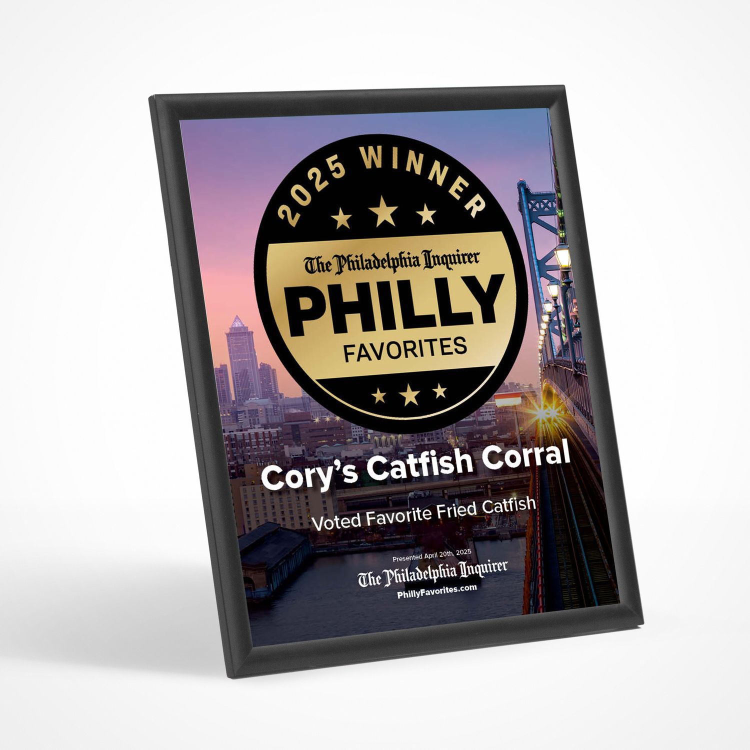 Winner's Modern Plaque