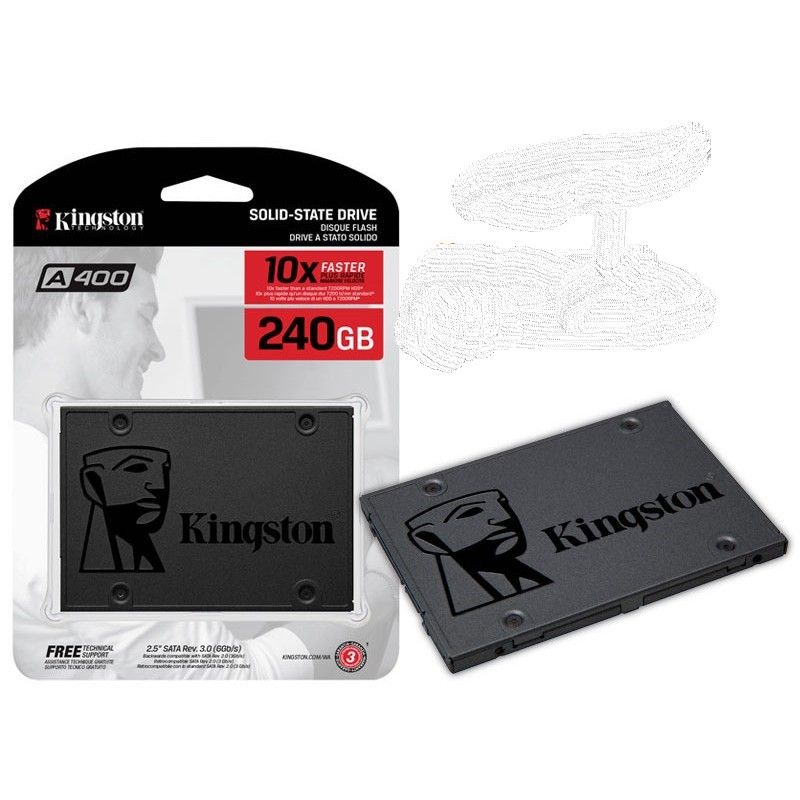 DISCO DE ESTADO SOLIDO KINGSTON 240GB SATA 2,5" A400