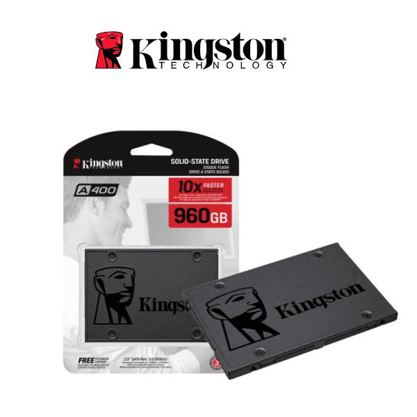 DISCO DE ESTADO SOLIDO KINGSTON 960GB SATA 2,5" A400