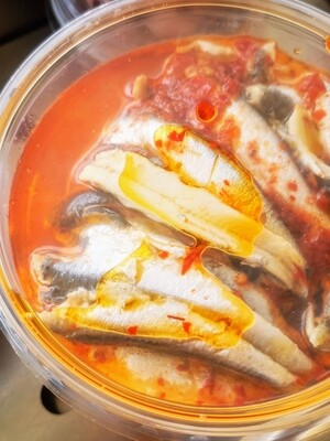 Anchovies in Chilli Oil