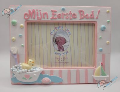 Fotolijst &#39;Mijn Eerste Bad&#39; Roze