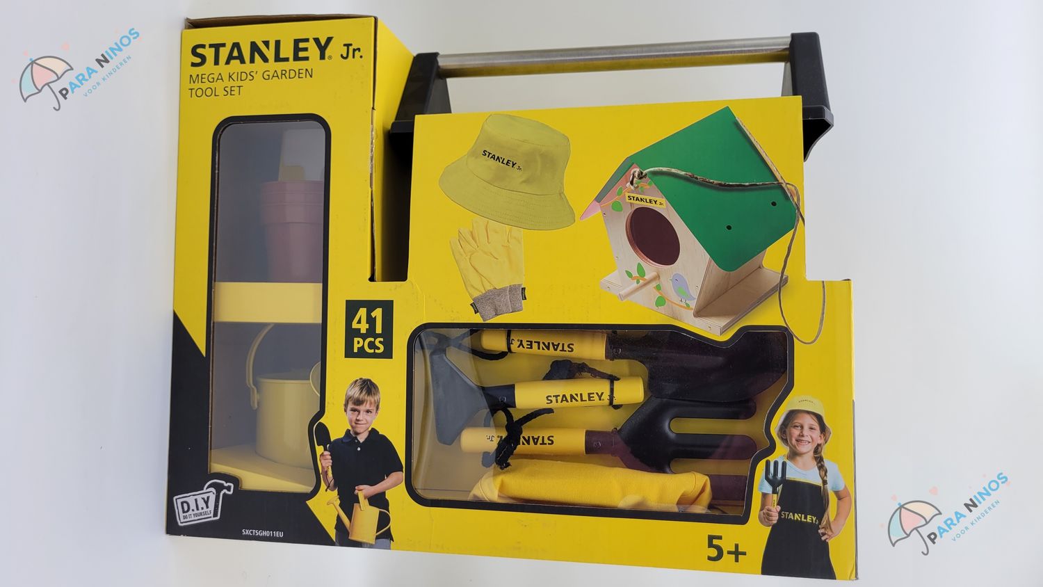 41-delig Stanley Mega Kids´ Garden Tool Set