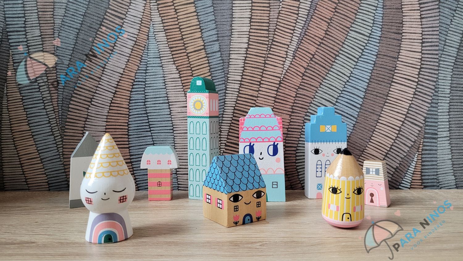 Houten huisjes Suzy´s City