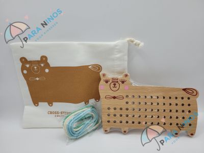 Cross-Stitch Critter Bear