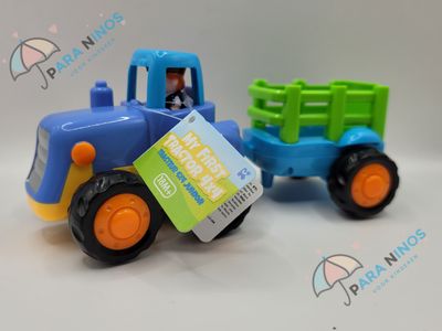 My first tractor 4x4 Tractor met aanhanger