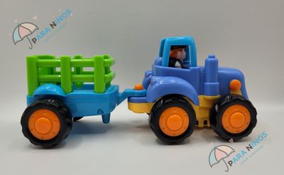 My first tractor 4x4 Tractor met aanhanger
