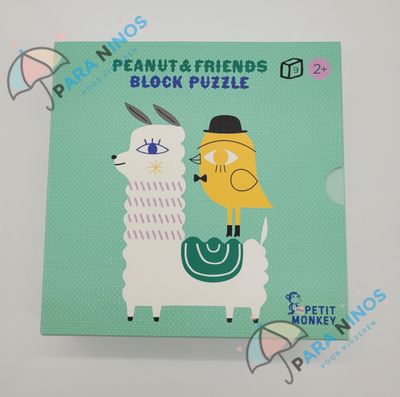 ´Peanut &amp; Friends´ Blok Puzzel