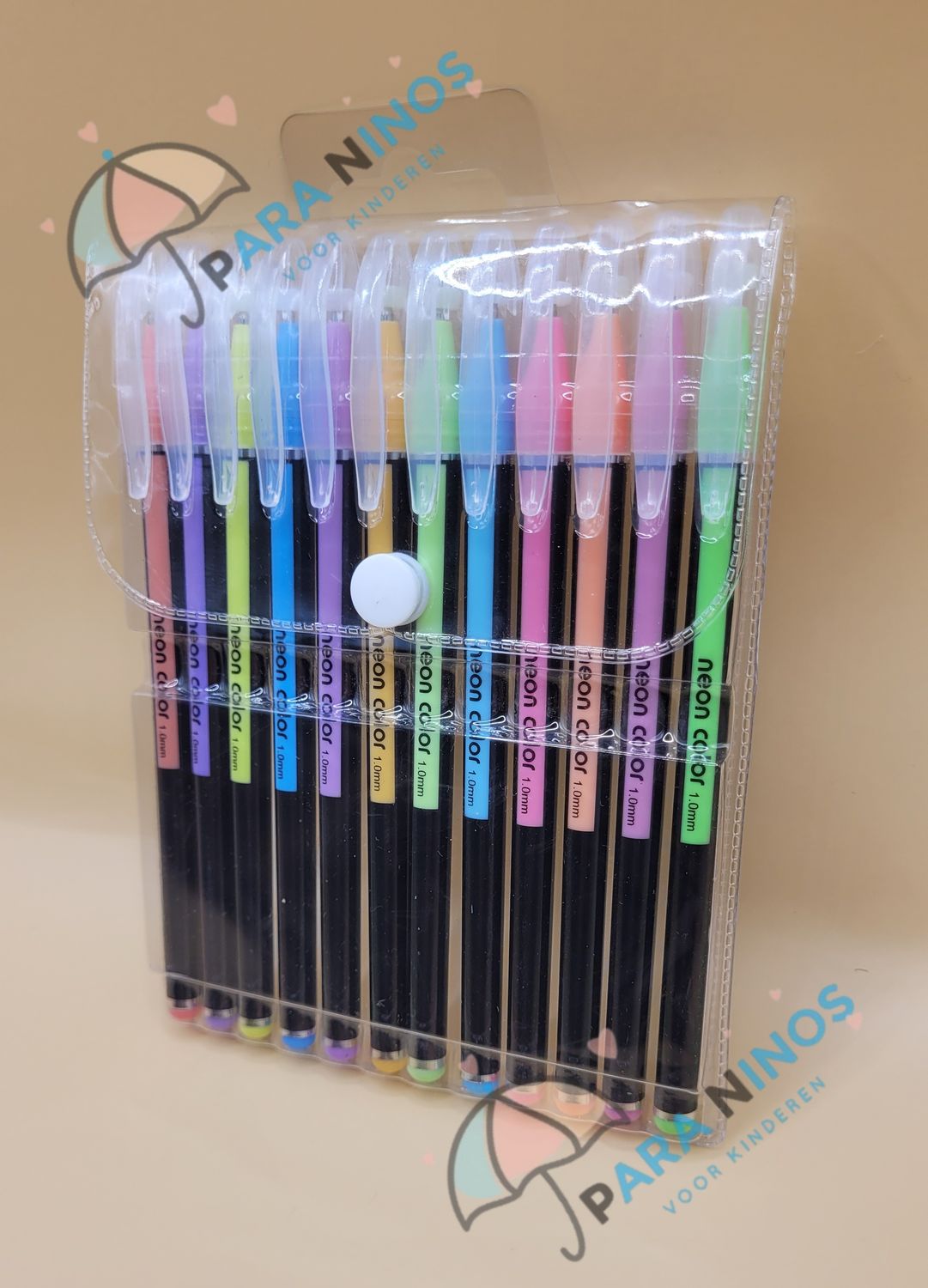 NEON kleuren pennen 12st