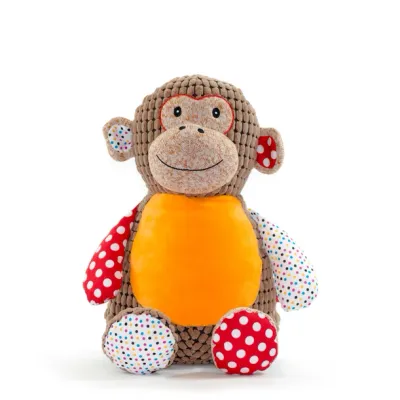 Cubbies Sensorische Knuffel - Aap Bruin