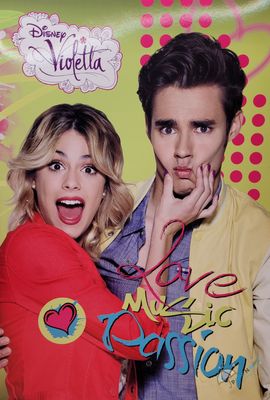 Disney Violetta Lijnschrift Geel