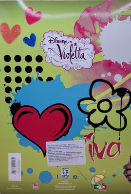 Disney Violetta Lijnschrift Geel