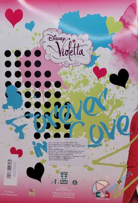 Disney Violetta Lijnschrift Paars