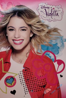 Disney Violetta Lijnschrift Paars
