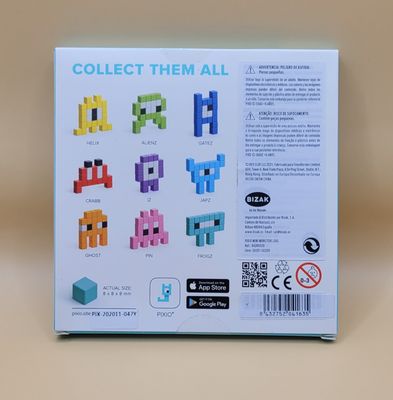 PIXIO Mini Monster Frogz, een set magnetische blokken