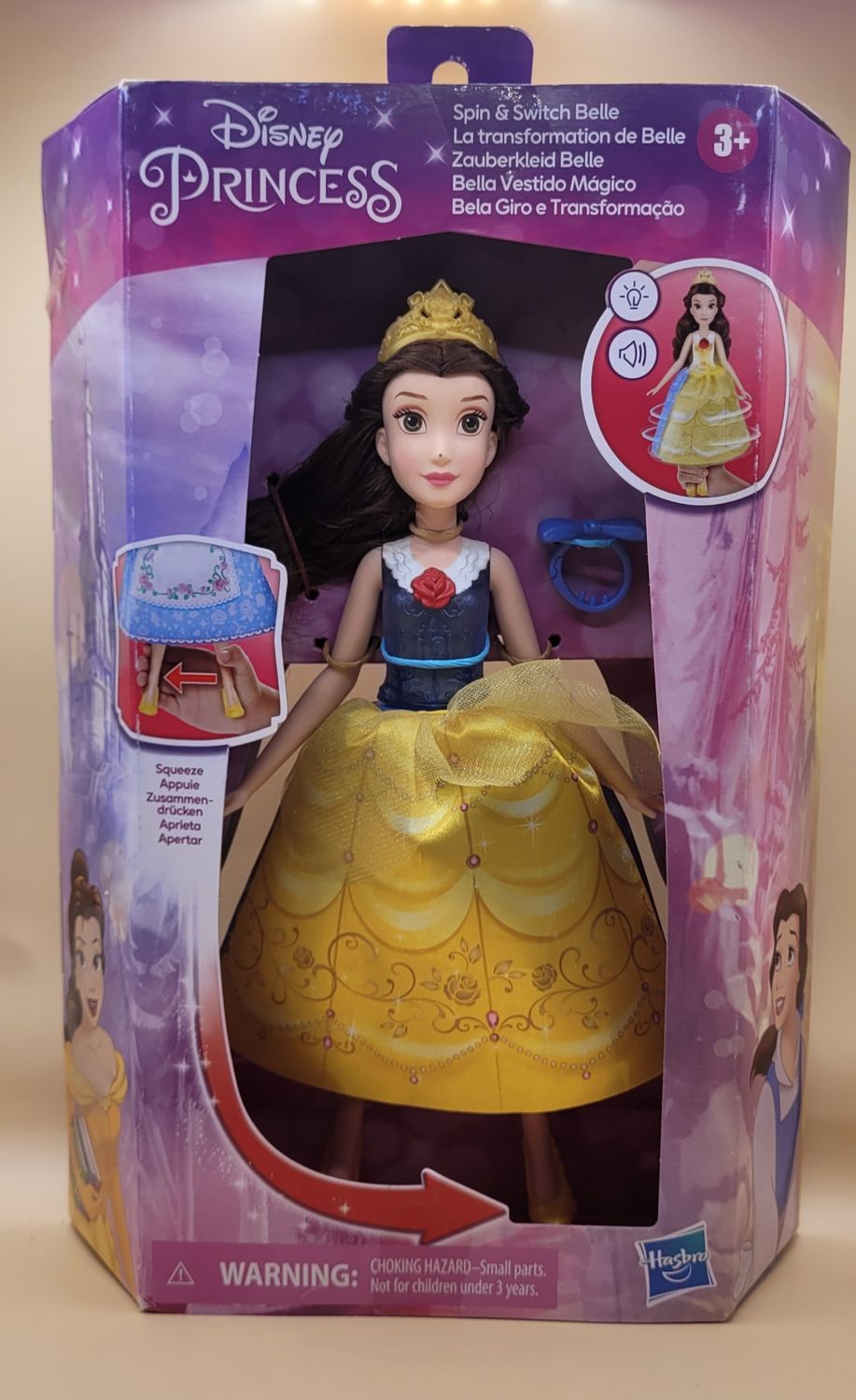 Disney Prinses Spin &amp; Switch Belle