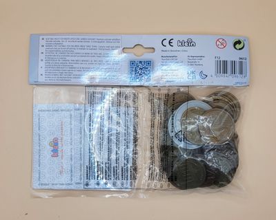 Klein Toys Euro-speelgeldset.