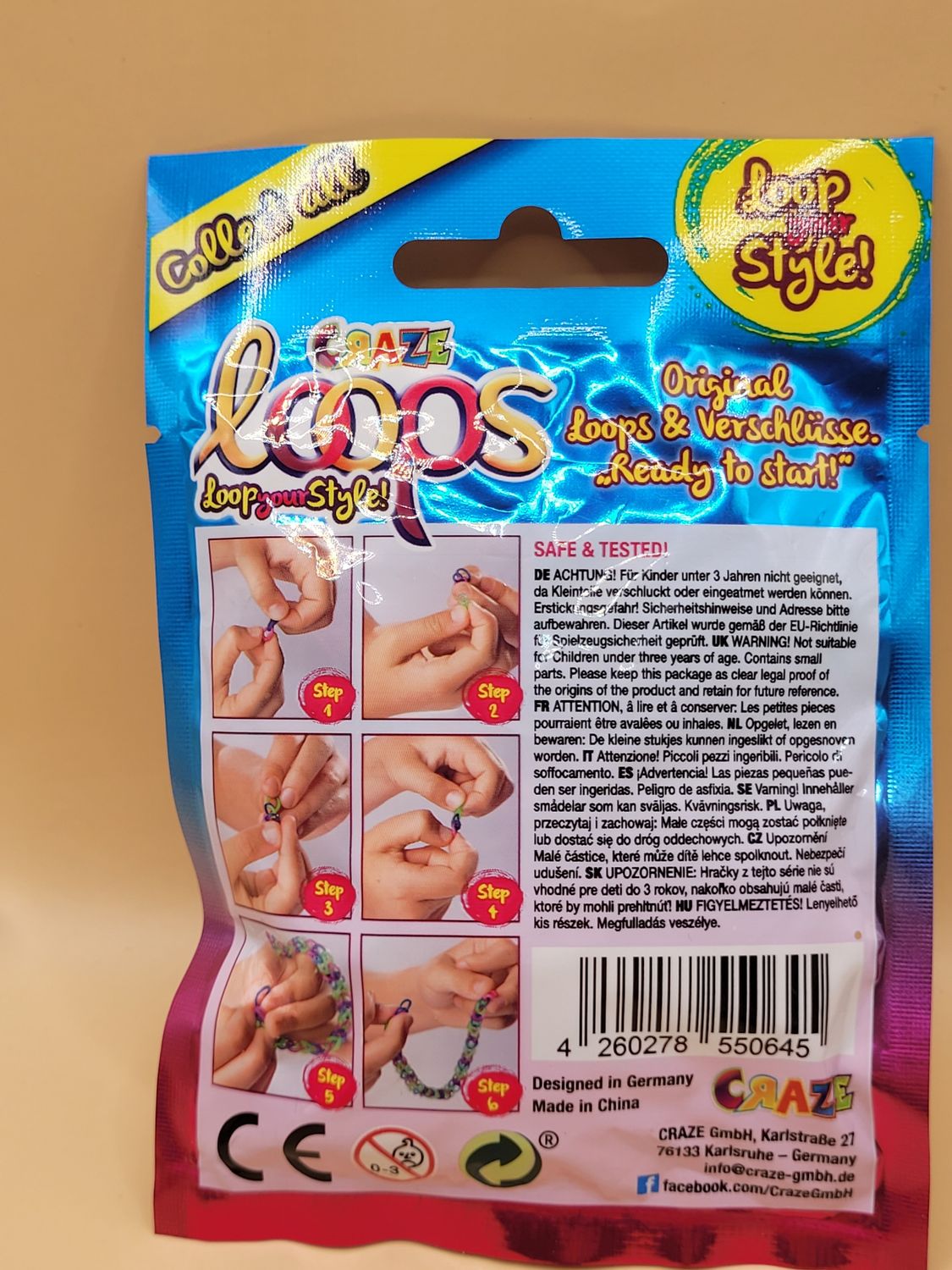 Craze Loops Starter Set Glow 