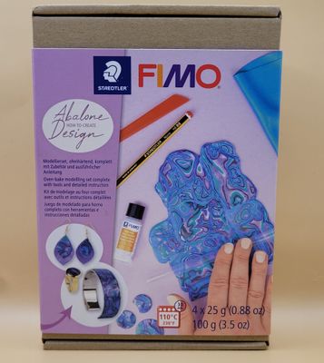 FIMO How-to-create set "Abalone Design"