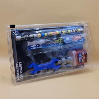 Monster Cars Etui met inhoud