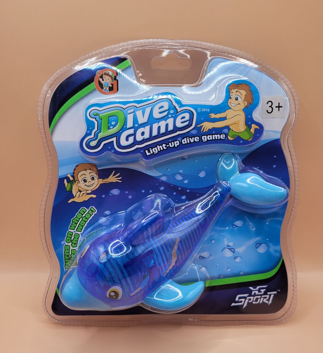 Lichtgevende Duik Dolfijn