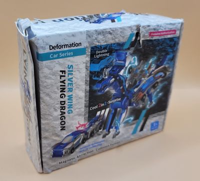 Silver Wing Flying Dragon