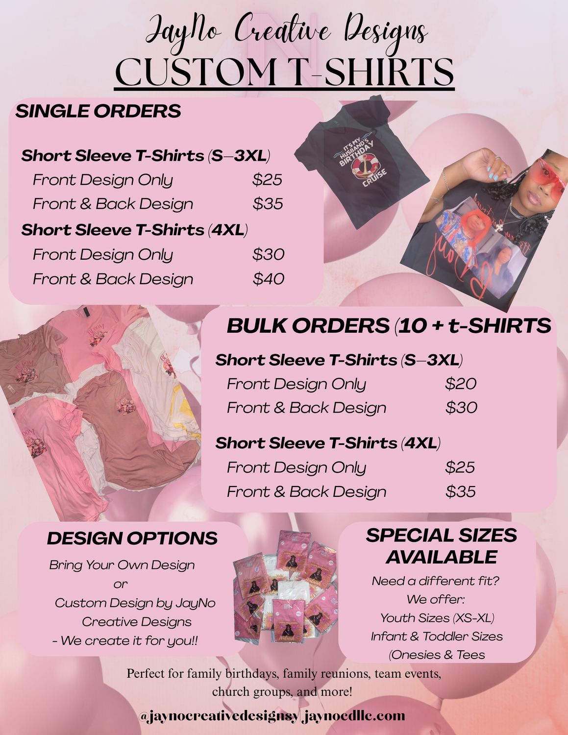 CUSTOM T-SHIRTS