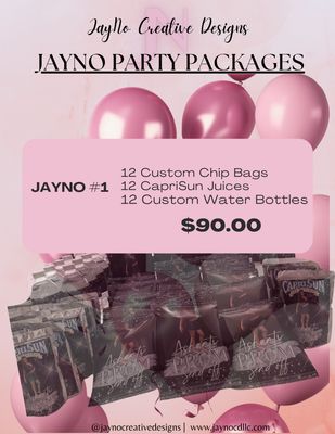 JayNo Custom Party Package - JAYNO #1